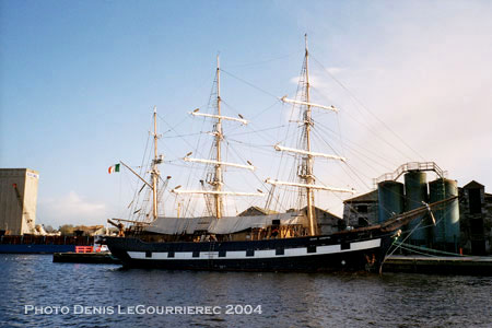 Cork Harbour tall ship