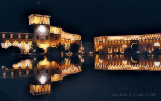 yerevan at night