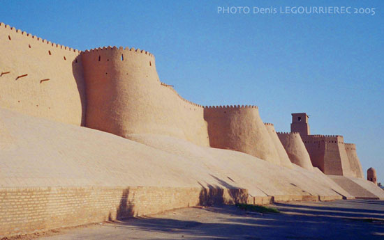 Khiva city walls