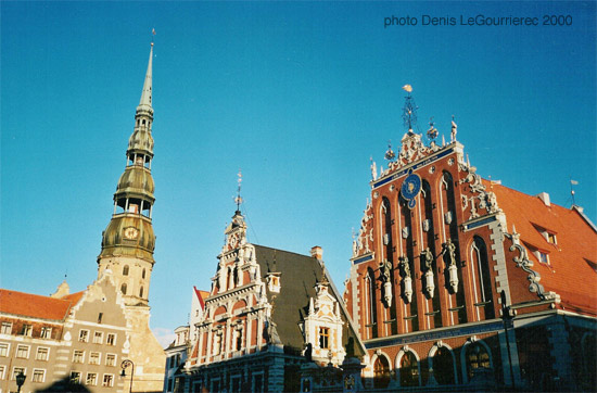 riga church blackheads house