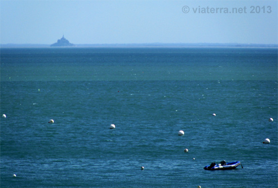 mont saint michel depuis cancale