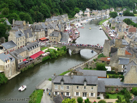 port de dinan vu du viaduc