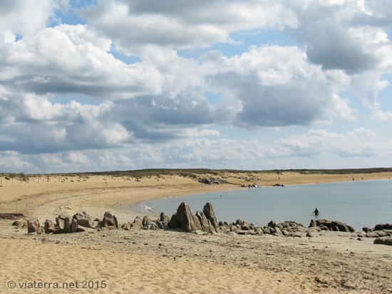 erdeven plage kerouriec