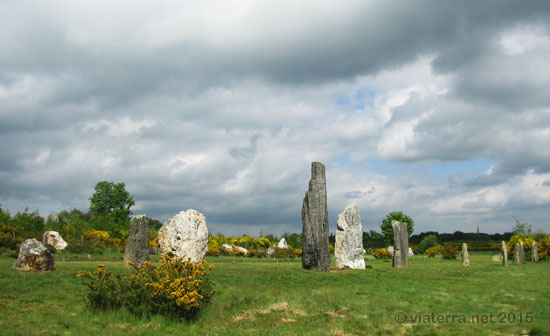 menhirs lande cojoux saint just