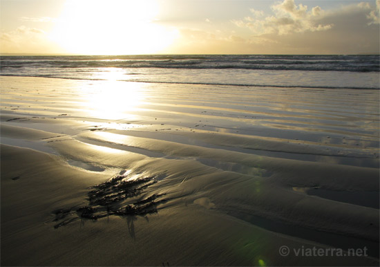 pentrez plage coucher de soleil