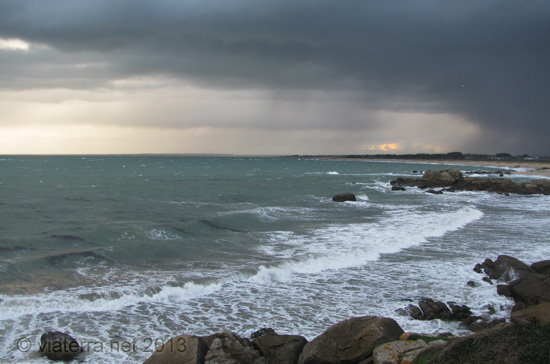 pointe de Trevignon : la plage