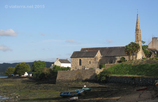 presqu ile crozon eglise landevennec