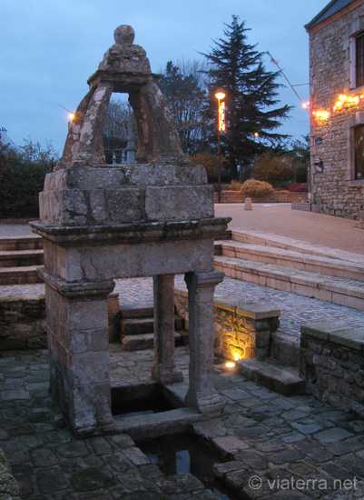 fontaine sainte helene ria d'Etel