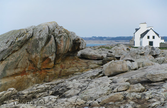 rochers à saint guénolé