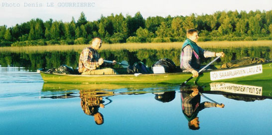 canoeing in finland