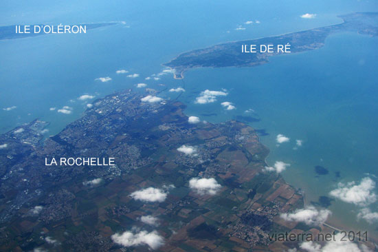 la rochelle aerial photo