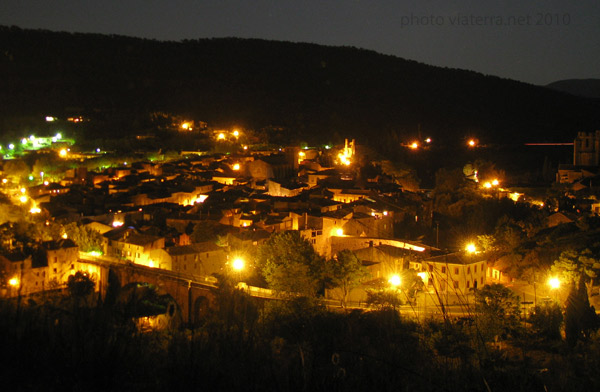 lagrasse corbières nuit