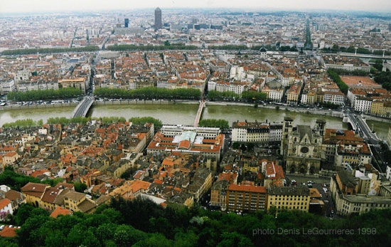 lyon depuis fourviere