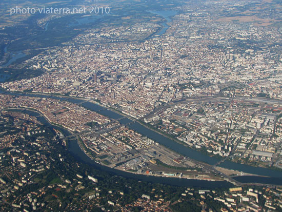 lyon avion ciel