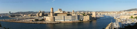 panorama de marseille parc du pharo