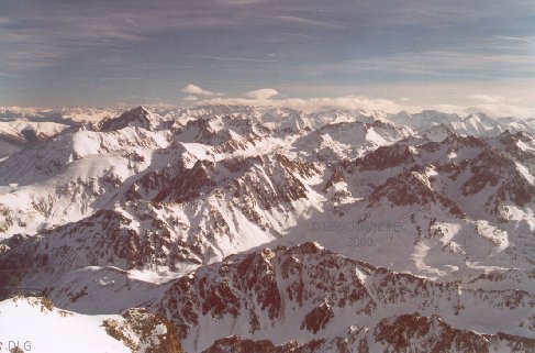 chaine des Pyrénées