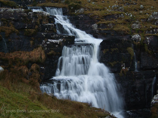 Waterfall near Annascaul lake