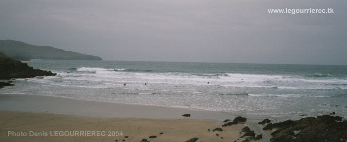 surf kayak saint finian's bay