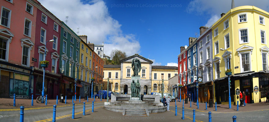 cobh square panorama