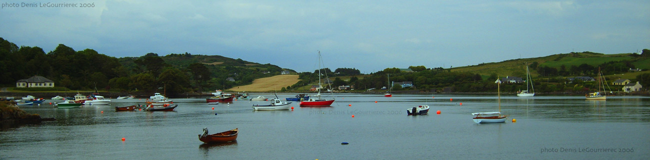 castletownshend panorama