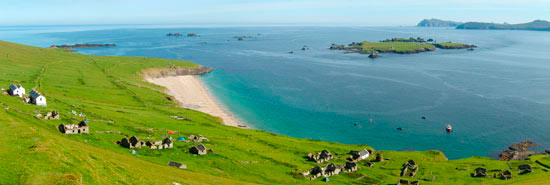 blasket island panorama