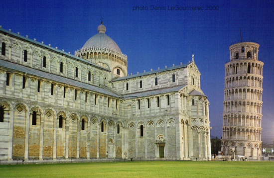 pisa leaning tower