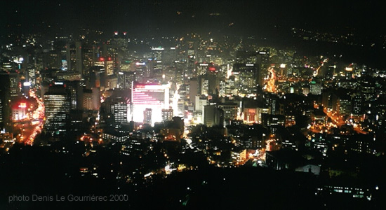 seoul at night