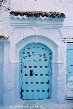 door chefchaouen