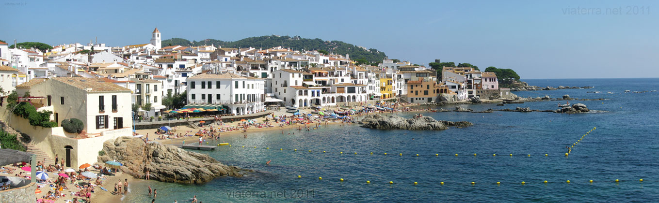 Calella de Palafrugell panorama