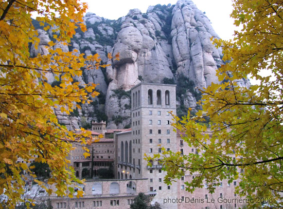 montserrat monastery autumn