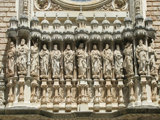 montserrat church front