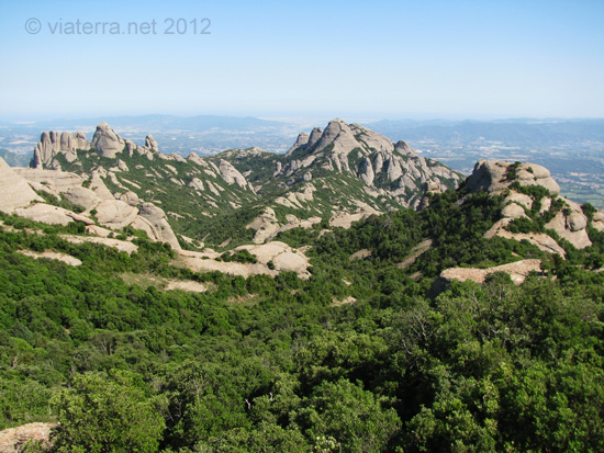 montserrat vista desde san jeroni