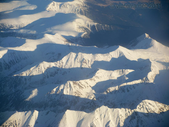 pireneos desde el avion