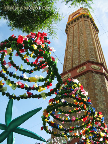 plaza villa de gracia fiesta rius y taulet