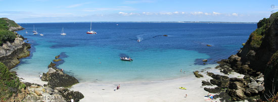 groix : plage de poulziorec