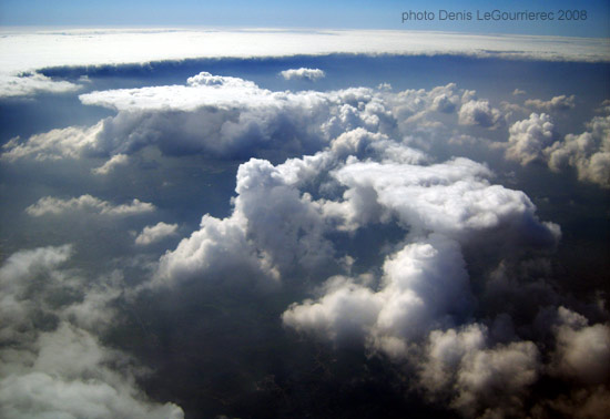 clouds seen from the plane