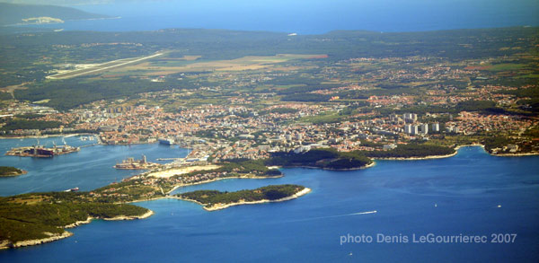 pula aerial view