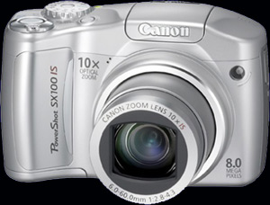 canon powershot SX100 IS